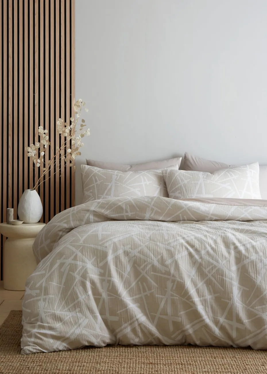 Appletree Loft Otto Natural Duvet Cover Set