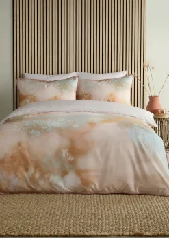 Appletree Loft Tuscany Digitally Printed Natural Duvet Cover Set