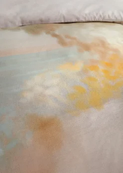 Appletree Loft Tuscany Digitally Printed Natural Duvet Cover Set