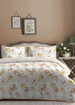 Appletree Promo Sienna Reversible Gold Duvet Cover Set