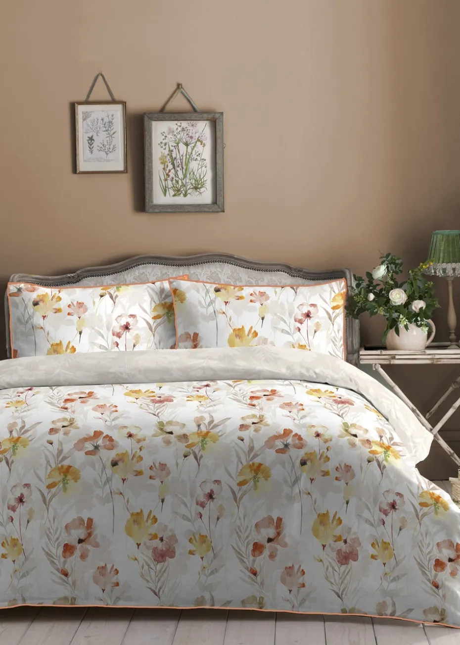 Appletree Promo Sienna Reversible Gold Duvet Cover Set
