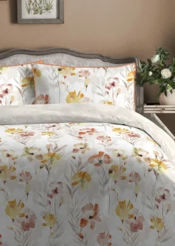 Appletree Promo Sienna Reversible Gold Duvet Cover Set