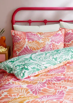 Appletree Style Carmen Digitally Printed Pink Duvet Cover Set