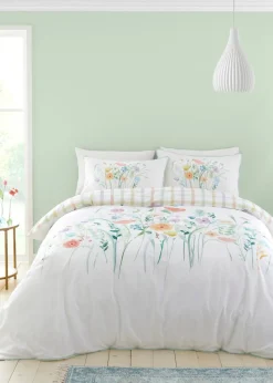 Appletree Style Gardenia White Duvet Cover Set