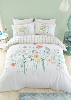 Appletree Style Gardenia White Duvet Cover Set