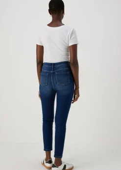 April Mid Wash Ripped Skinny Jeans