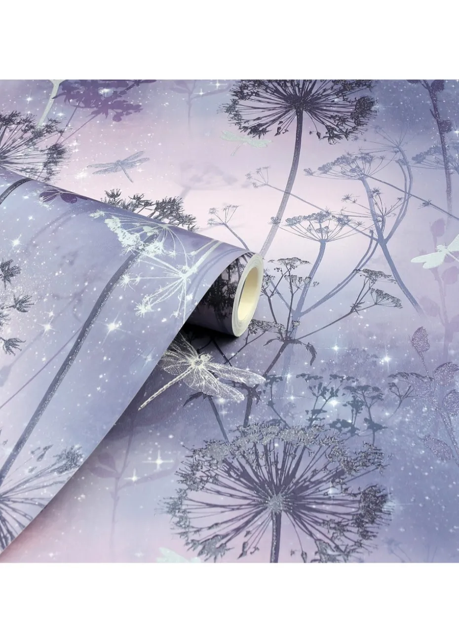 Arthouse Damselfly Purple