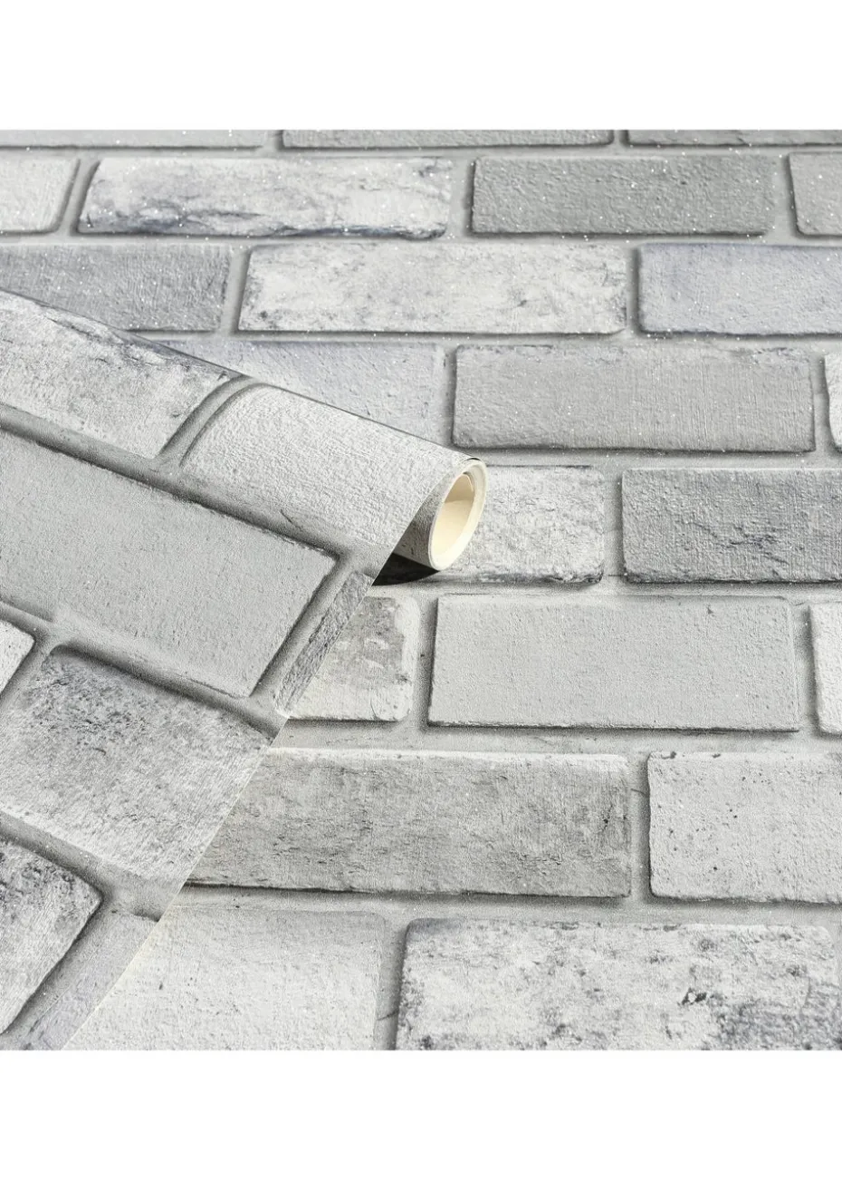 Arthouse Diamond Brick Wallpaper