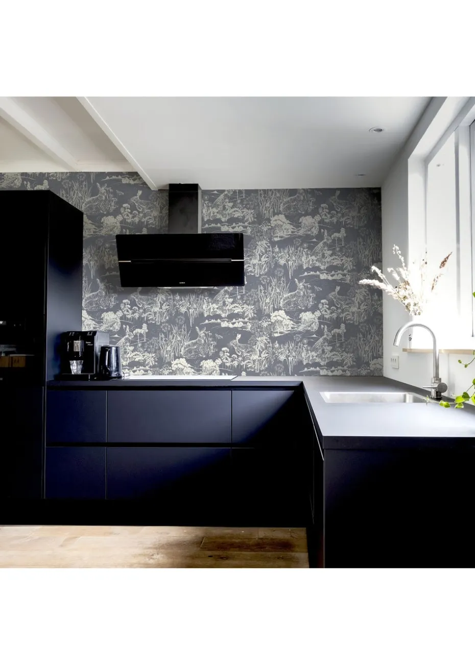 Arthouse Meadow Hare Wallpaper