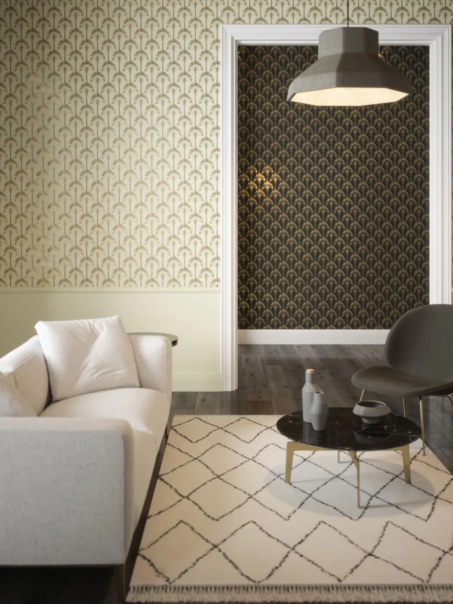 Arthouse Palm Palace Wallpaper