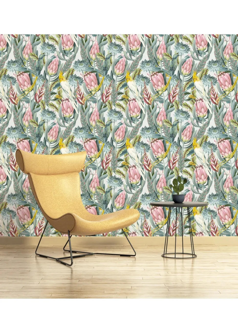 Arthouse Rainforest Escape Wallpaper