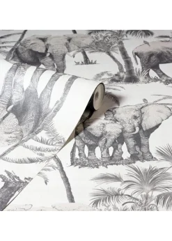 Arthouse Safari Elephant Charcoal