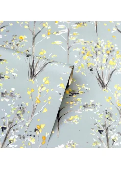 Arthouse Watercolour Tree Wallpaper