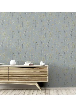 Arthouse Watercolour Tree Wallpaper