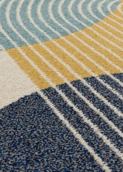 Asiatic Muse Blue Retro Rug