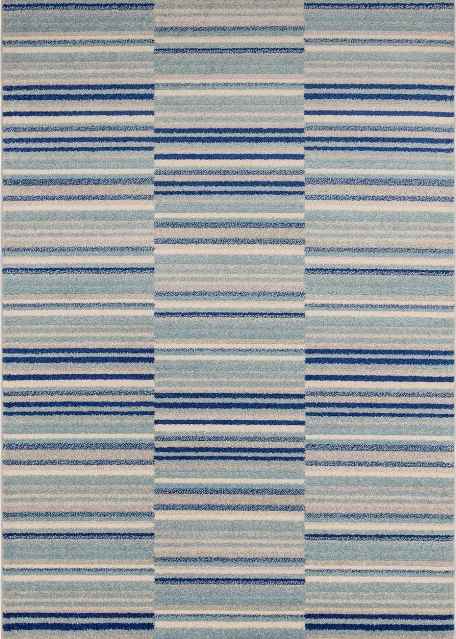 Asiatic Muse Blue Stripe Rug