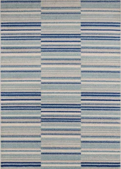 Asiatic Muse Blue Stripe Rug