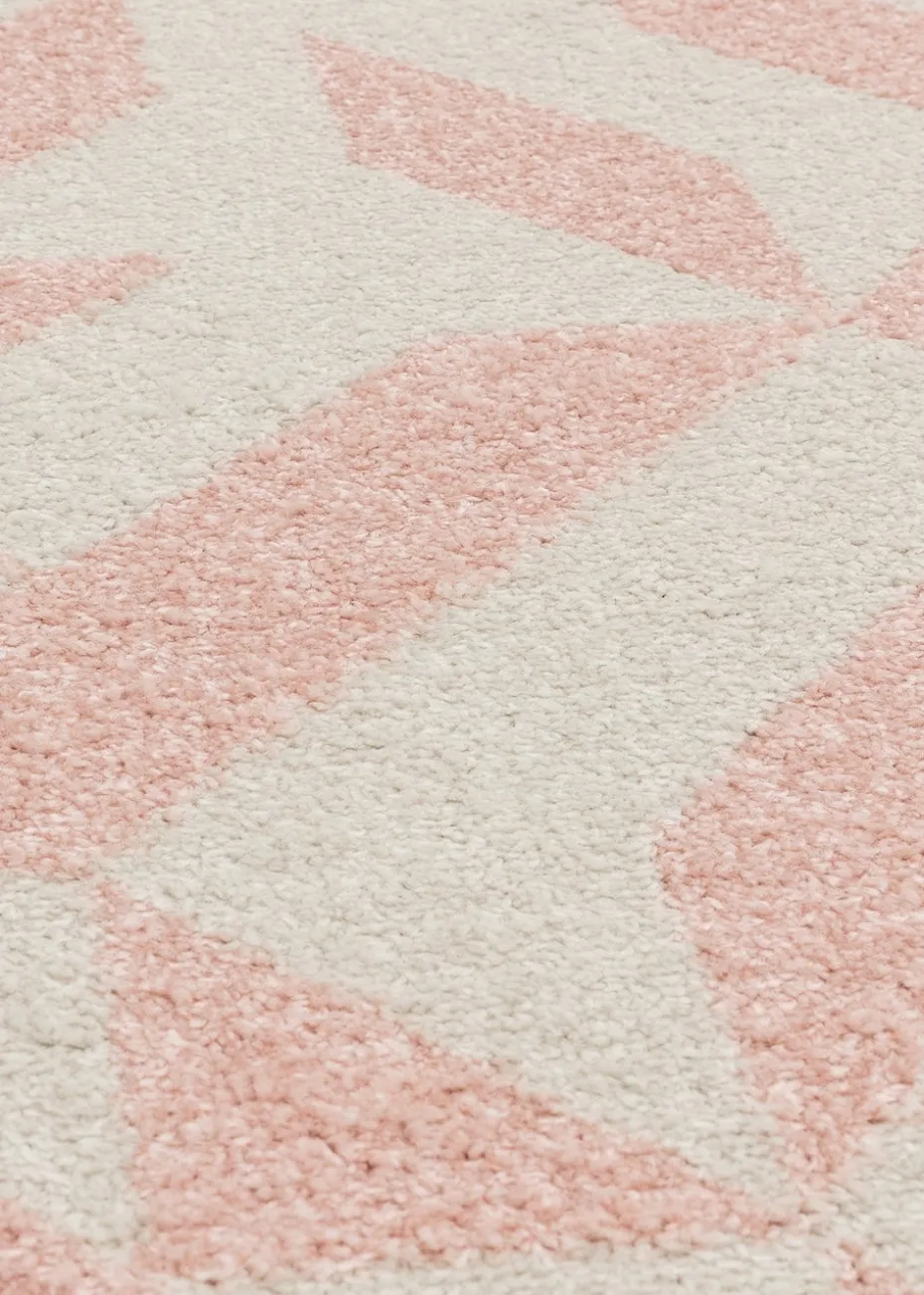 Asiatic Muse Pink Shapes Rug