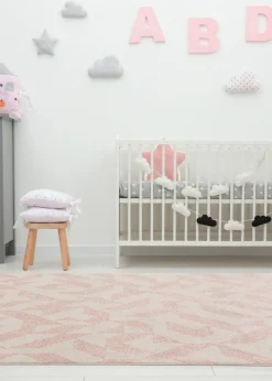 Asiatic Muse Pink Shapes Rug