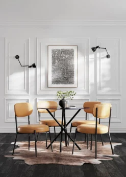 Aura Toby Caramel Dining Chair (2 Per Pack)