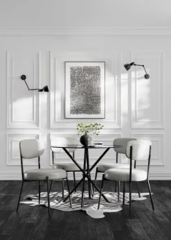 Aura Toby Graphite Dining Chair (2 Per Pack)