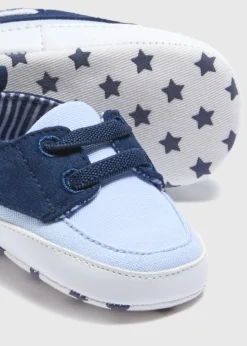 Baby Blue Boat Shoes (Newborn-18mths)