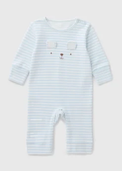 Baby Blue Bunny Footless Sleepsuit (Newborn-23mths)