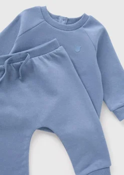 Baby Blue Sweatshirt & Jogging Bottom Set (Newborn-23mths)
