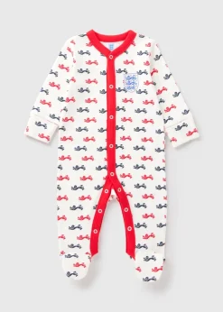 Baby England White Sleepsuit (Newborn-18mths)