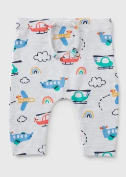 Baby Grey Transport Leggings (Newborn-23mths)