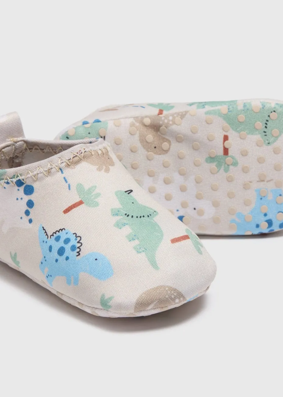 Baby Multicolour Dino Swim Shoes (Newborn-18mths)