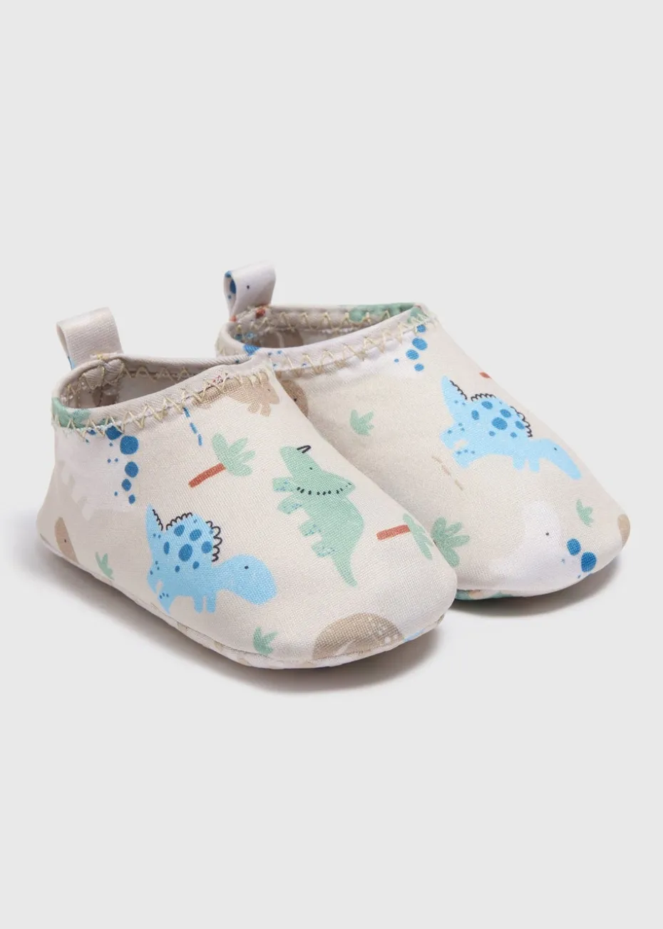 Baby Multicolour Dino Swim Shoes (Newborn-18mths)