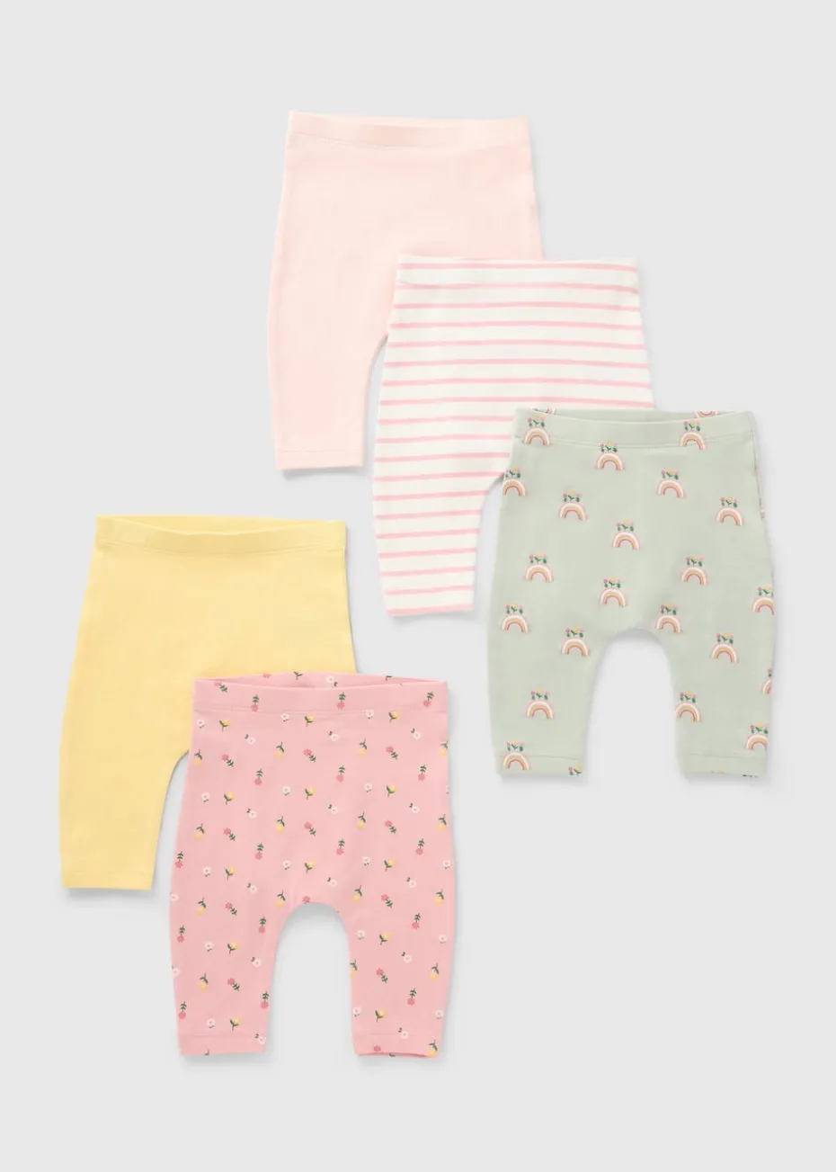 Baby Multicolour Floral Leggings (Newborn-23mths)