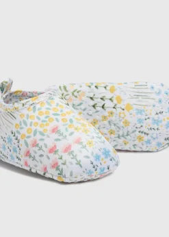 Baby Multicolour Floral Swim Shoes (Newborn-18mths)