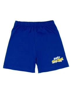 Baby Shark Kids Blue Shortie Pyjamas (12 Months-5 Years)