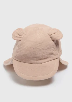 Baby Stone Stripe Keppi Hat (Newborn-24mths)