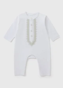 Baby White Eid Romper (Newborn-23mths)
