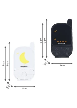 Babymoov Black/ Off White Handy Care Audio Monitor