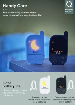 Babymoov Black/ Off White Handy Care Audio Monitor
