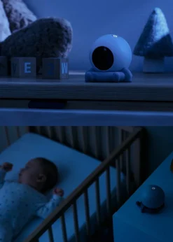 Babymoov Blue Yoo Roll Wire Free Baby Video Monitor