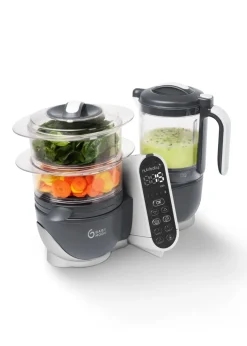 Babymoov Industrial Grey Nutribaby Plus 6 in 1 Baby Food Maker