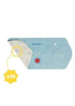Badabulle Blue Extra Long Bathmat