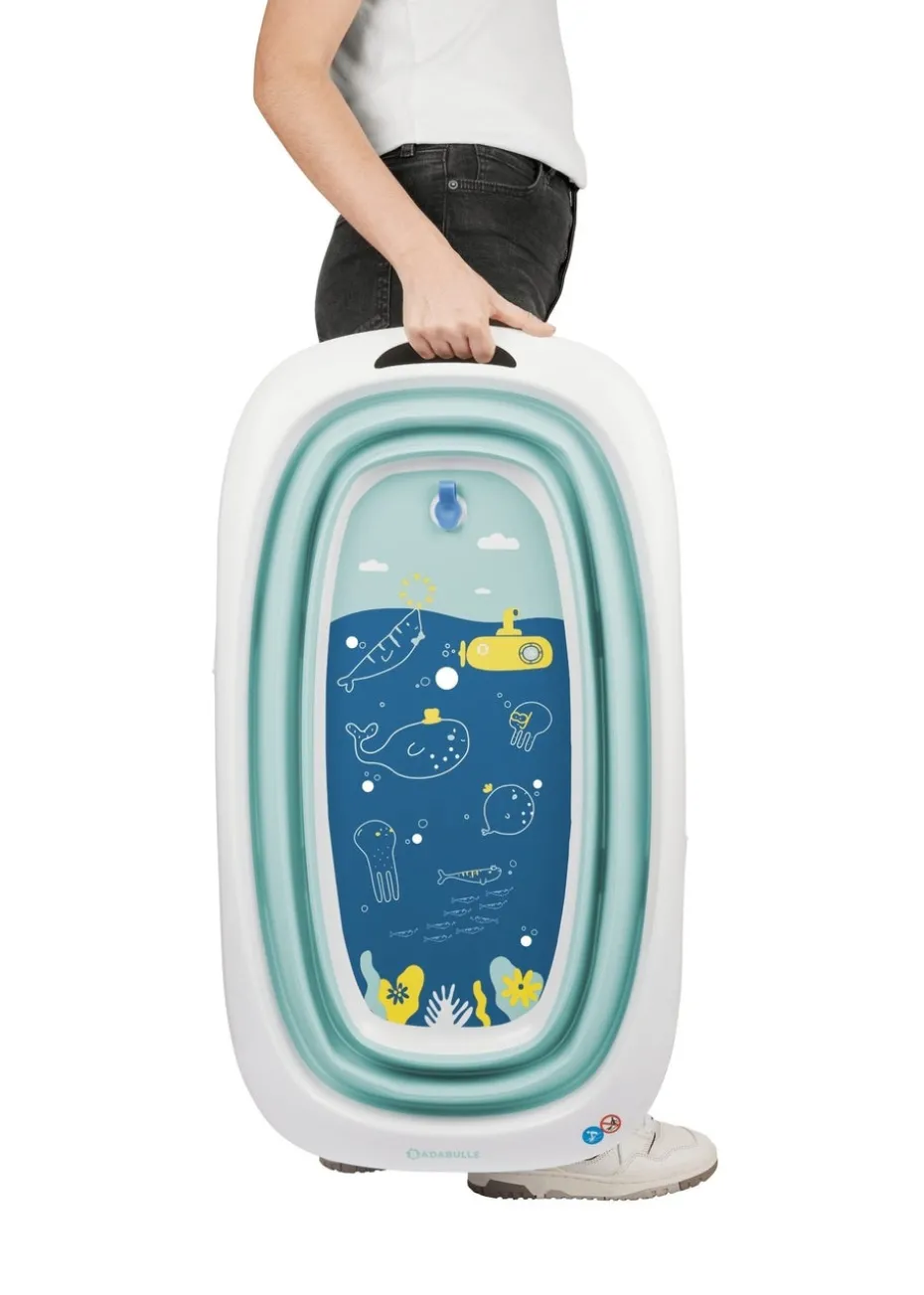 Badabulle Blue Foldable Bath Tub