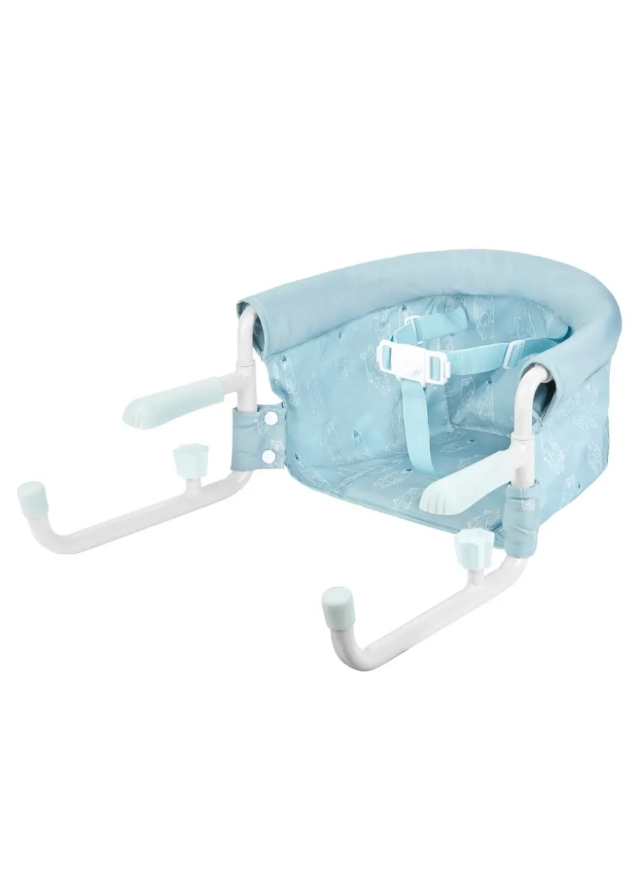 Badabulle Blue Hook on Seat Highchair for Tables and Travel