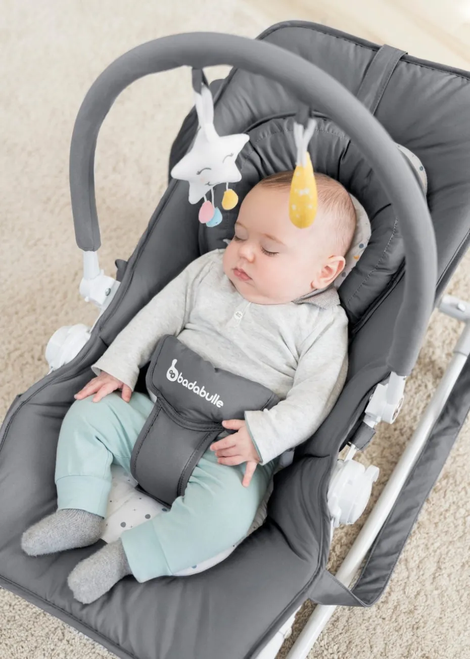 Badabulle Grey Moonlight Easy bouncer