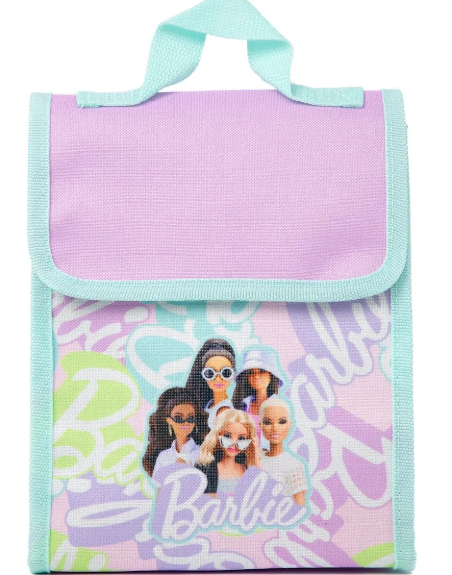 Barbie 4 Piece Purple Backpack Set