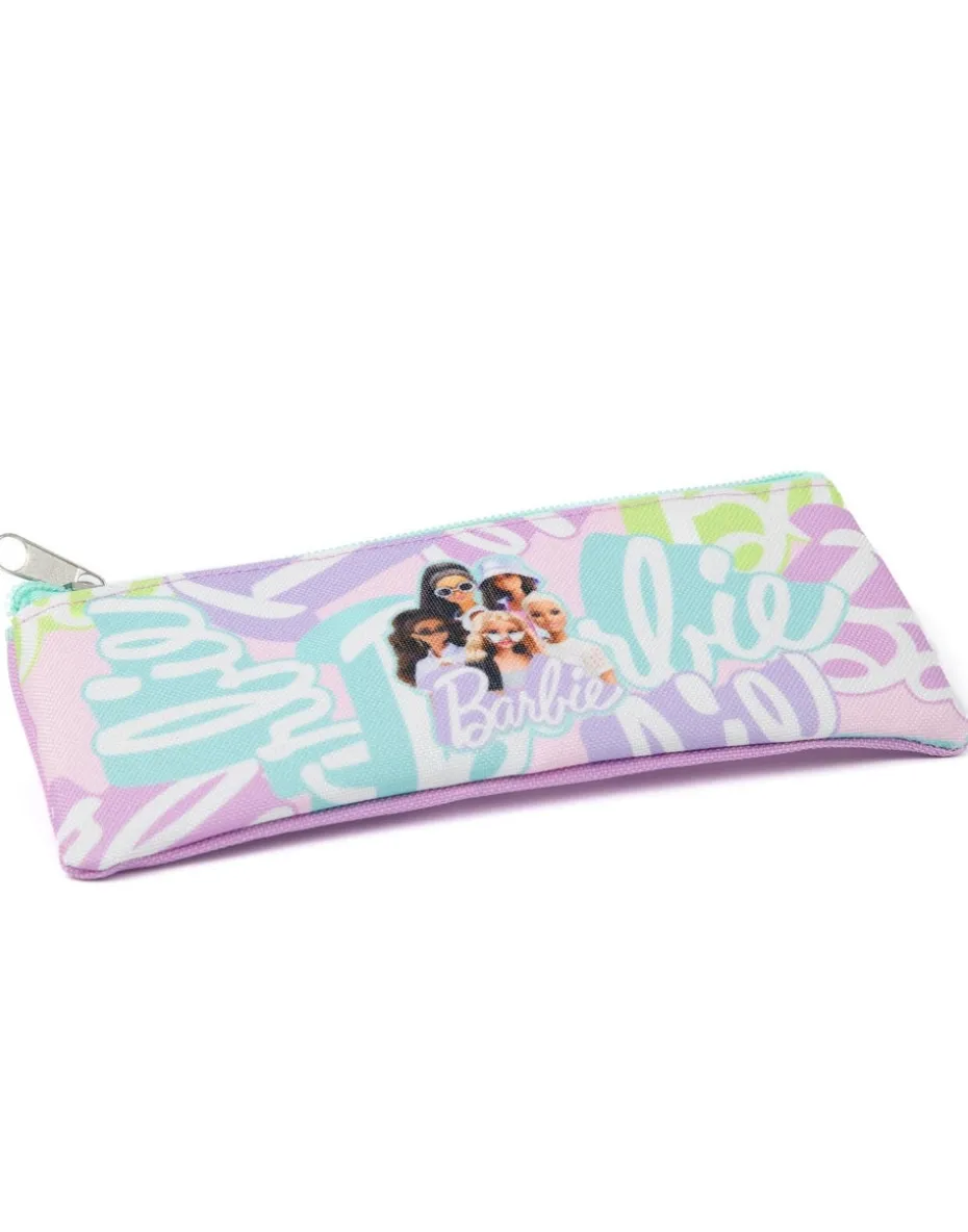 Barbie 4 Piece Purple Backpack Set