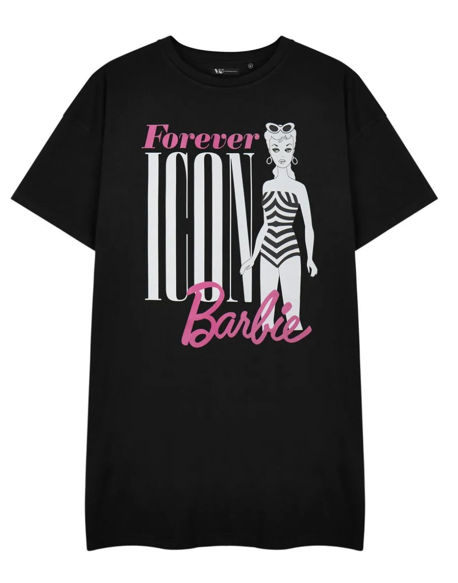 Barbie Black "Forever Icon" T-Shirt Dress