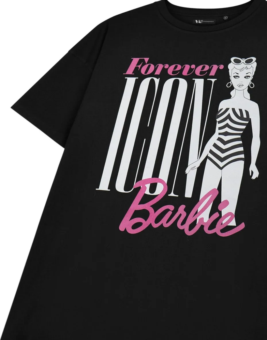 Barbie Black "Forever Icon" T-Shirt Dress