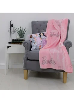 Barbie Figures Throw